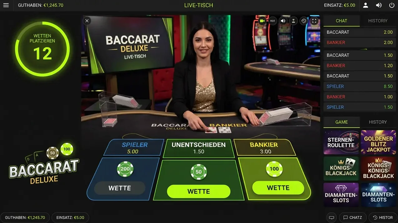Cazimbo: Live Casino
