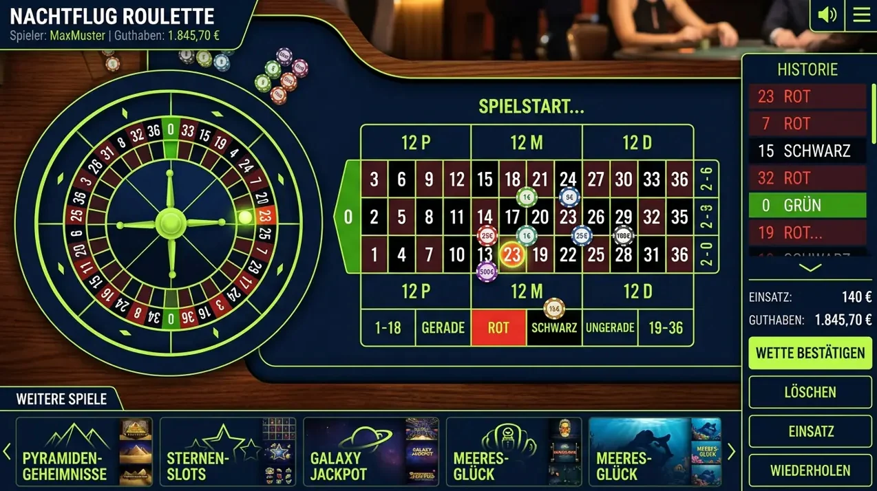 Tischspiele bei Cazimbo